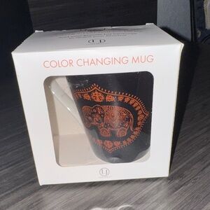 Laura Jenelle Mantra Color Changing Mug with Elephant Design Cup